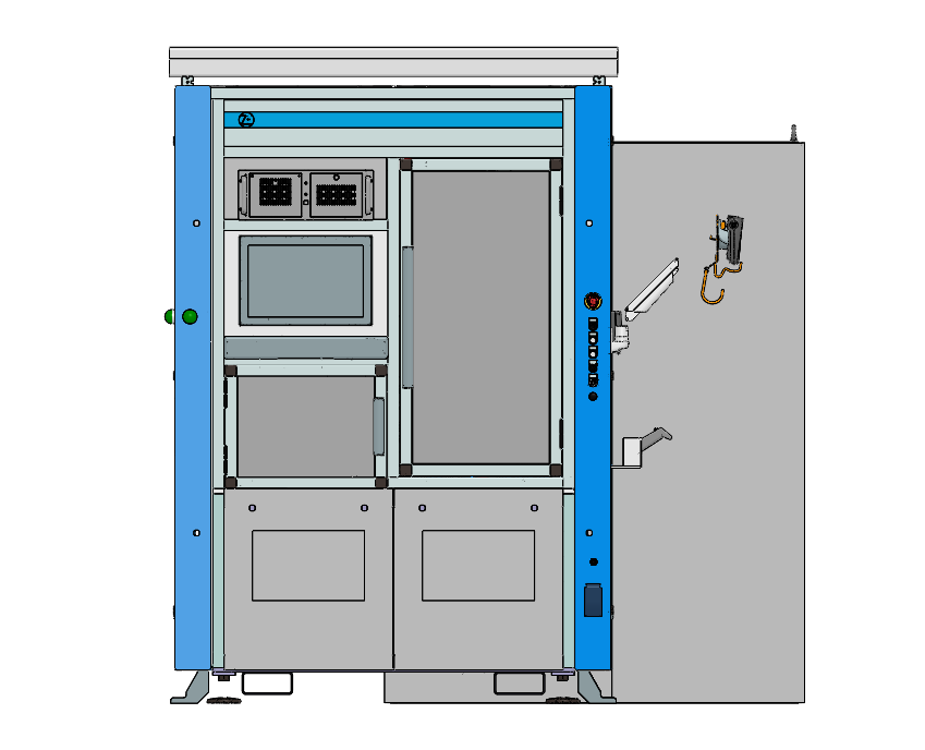 Máquina de ensamblaje de arneses de cableado